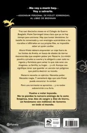 Miniatura contraportada Alas de ónix (Empíreo 3)