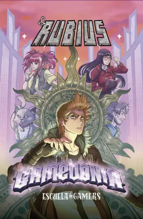 Portada Gamedonia (Escuela de gamers 2)