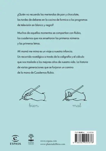 Contraportada Mi mamá me mima