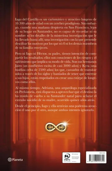 Contraportada La saga de los longevos 1. La Vieja Familia