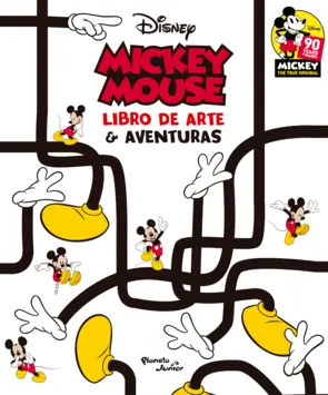 Portada Mickey Mouse. Libro de arte y aventuras
