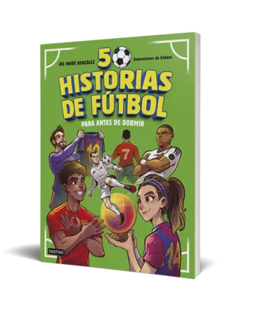 Portada 50 historias de fútbol para antes de dormir