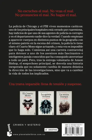 Contraportada La sexta trampa