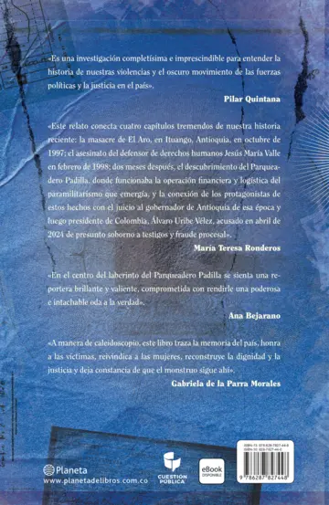 Contraportada El laberinto del parqueadero Padilla