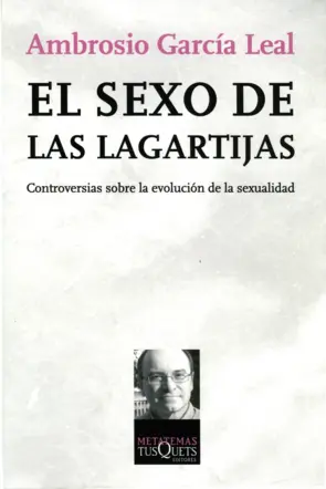 Portada El sexo de las lagartijas