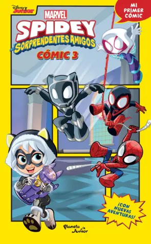 Portada Spidey y sus sorprendentes amigos. Cómic 3