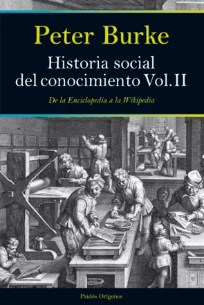 Portada Historia social del conocimiento