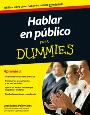 Portada Hablar en publico para dummies