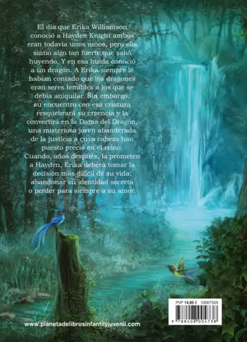 Contraportada La dama y el dragón