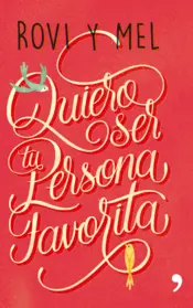 Portada Quiero ser tu persona favorita