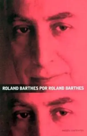 Portada Roland Barthes por Roland Barthers