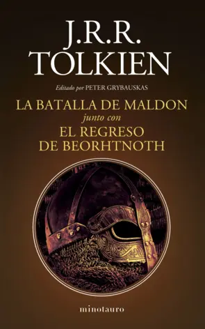 Portada La Batalla de Maldon y El regreso de Beorhtnoth
