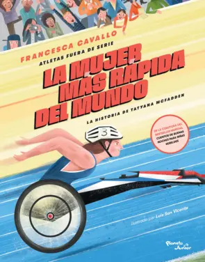 Portada Atletas fuera de serie 1. La mujer más rápida del mundo