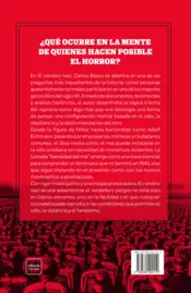 Miniatura contraportada El cerebro nazi