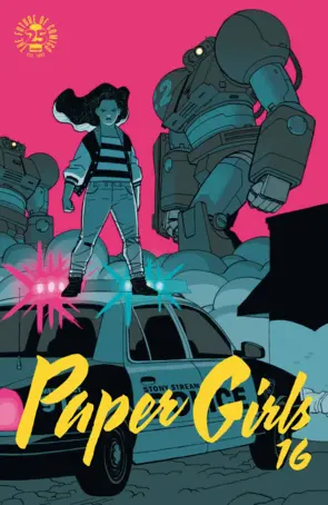Portada Paper Girls nº 16