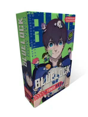 Portada Shonen Starter Set Blue Lock nº 1+2+3
