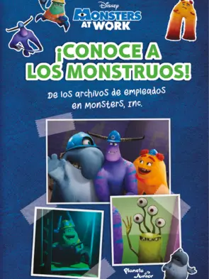 Portada Monsters at Work. ¡Conoce a los monstruos!