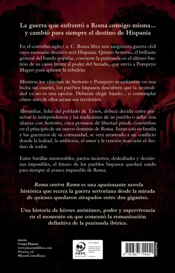 Contraportada Roma contra Roma