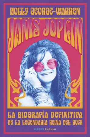 Portada Janis Joplin. Edición tapa blanda