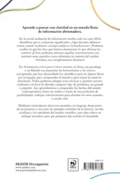 Miniatura contraportada Pensamiento crítico para el tercer milenio