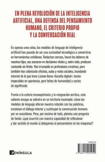 Contraportada Contra la bazofia digital