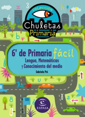 Portada 6º de Primaria fácil. Libro de Contenidos