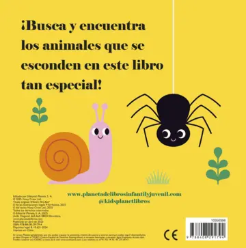 Contraportada ¿Dónde está la señora Abeja?