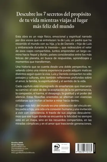 Contraportada El lugar más feliz del mundo