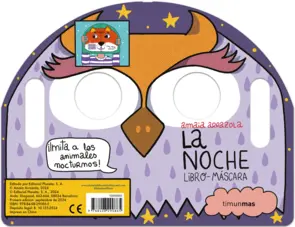 Portada La noche. Libro-máscara