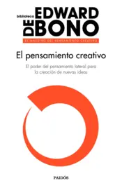 Portada El pensamiento creativo