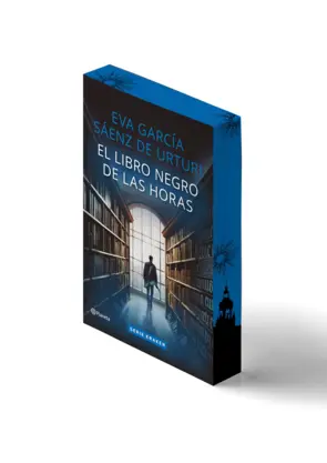 Portada El Libro Negro de las Horas (edición especial con cantos decorados)