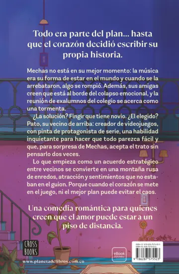 Contraportada Entre tu piso y el mío