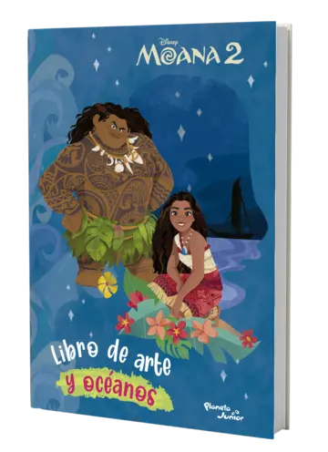 Portada Moana 2. Libro de arte y océanos
