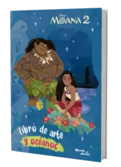 Miniatura portada 3d Moana 2. Libro de arte y océanos