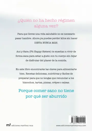 Contraportada No hagas dieta nunca más