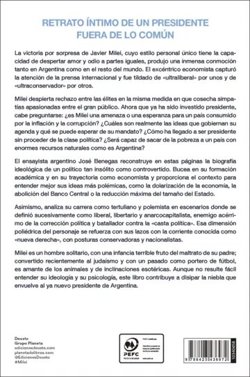 Contraportada Milei