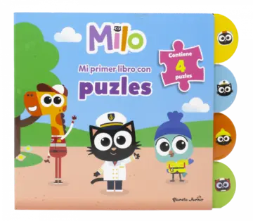 Imagen extra Milo. Mi primer libro con puzles 0