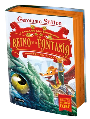 Portada La Isla de los Dragones del Reino de la Fantasía. Duodécimo viaje