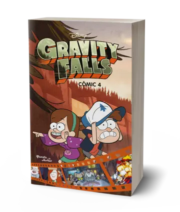 Portada Gravity falls, cómic 4
