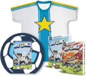 Portada Estuche Los Once 1 + Los Once 2 con camiseta