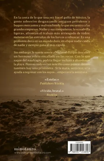 Contraportada Ship Breaker nº 01/03