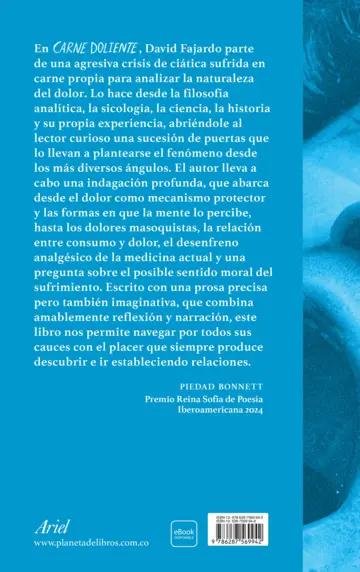 Contraportada Carne doliente