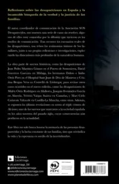 Miniatura contraportada Desapariciones