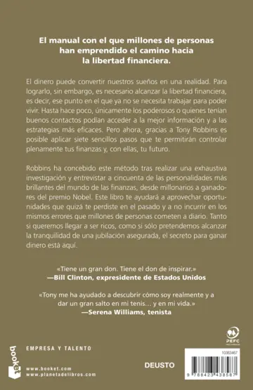 Contraportada Dinero: domina el juego