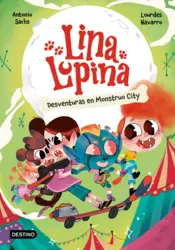 Portada Lina Lupina 3. Desventuras en Monstruo City