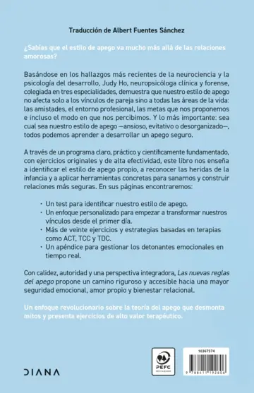 Contraportada Las nuevas reglas del apego