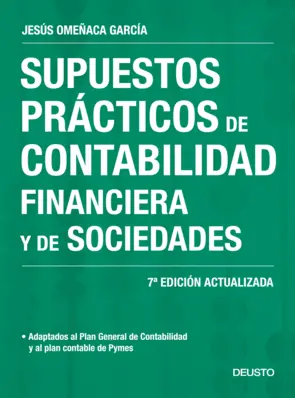 Portada Supuestos prácticos de contabilidad financiera y de sociedades