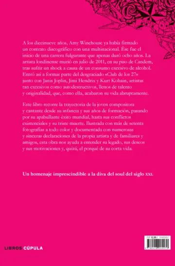 Contraportada Amy Winehouse