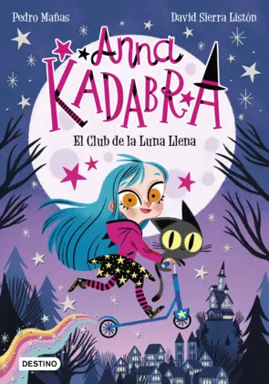 Portada Anna Kadabra. El Club de la Luna Llena