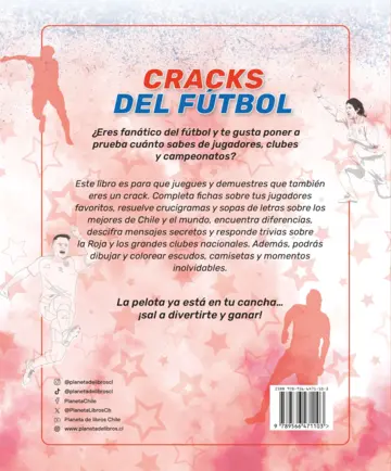 Contraportada Cracks del fútbol